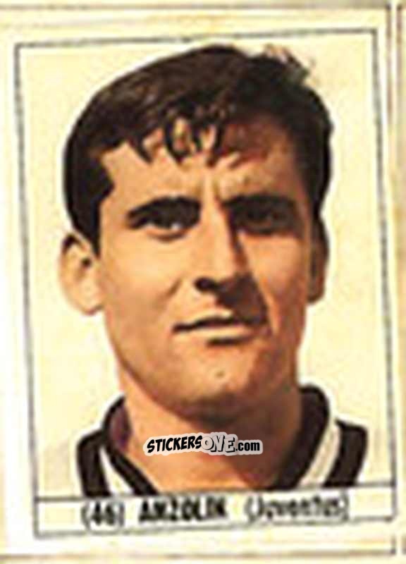 Sticker Anzolin - Calcio Italia 1965-66
 n. 46 - Baggioli
