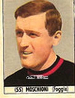 Figurina Moschioni - Calcio Italia 1965-66 n. 55 - Baggioli