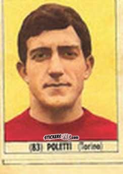 Figurina Poletti - Calcio Italia 1965-66 n. 83 - Baggioli