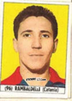 Figurina Rambaldelli - Calcio Italia 1965-66 n. 96 - Baggioli
