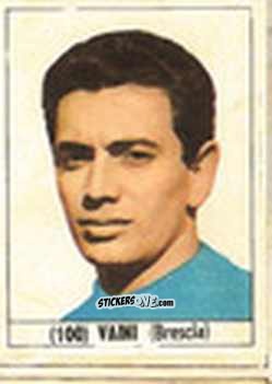 Figurina Vaini - Calcio Italia 1965-66 n. 100 - Baggioli