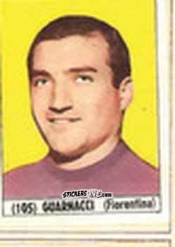 Sticker Guarnacci - Calcio Italia 1965-66 n. 105 - Baggioli