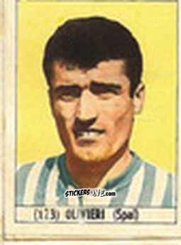 Figurina Olivieri - Calcio Italia 1965-66 n. 123 - Baggioli
