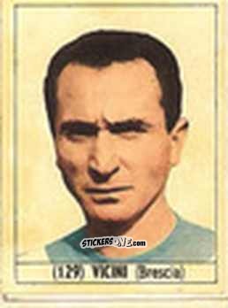Figurina Vicini - Calcio Italia 1965-66 n. 129 - Baggioli