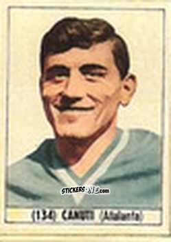 Figurina Canuti - Calcio Italia 1965-66 n. 134 - Baggioli