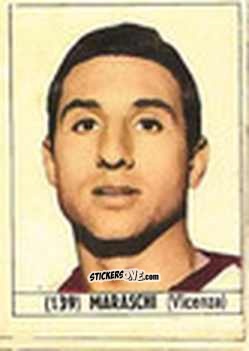 Figurina Maraschi - Calcio Italia 1965-66 n. 139 - Baggioli