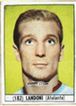 Sticker Landoni - Calcio Italia 1965-66 n. 182 - Baggioli