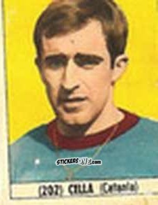 Figurina Cella - Calcio Italia 1965-66 n. 202 - Baggioli