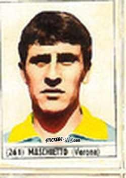 Sticker Maschietto - Calcio Italia 1965-66 n. 261 - Baggioli