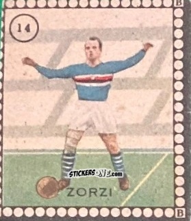 Cromo Zorzi - Albo per le figurine sportivo Stadio 1948-1949 n. 14 - B.E.A. / S.A.B.A.
