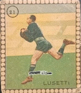 Figurina Lusetti - Albo per le figurine sportivo Stadio 1948-1949 n. 21 - B.E.A. / S.A.B.A.