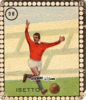 Figurina Isetto - Albo per le figurine sportivo Stadio 1948-1949 n. 38 - B.E.A. / S.A.B.A.