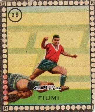 Figurina Fiumi - Albo per le figurine sportivo Stadio 1948-1949 n. 39 - B.E.A. / S.A.B.A.