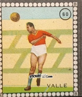 Sticker Valle - Albo per le figurine sportivo Stadio 1948-1949 n. 60 - B.E.A. / S.A.B.A.