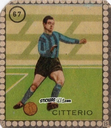 Figurina Citterio - Albo per le figurine sportivo Stadio 1948-1949 n. 67 - B.E.A. / S.A.B.A.