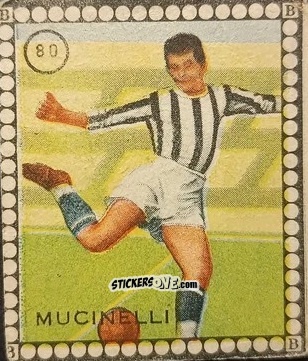 Sticker Muccinelli - Albo per le figurine sportivo Stadio 1948-1949 n. 80 - B.E.A. / S.A.B.A.