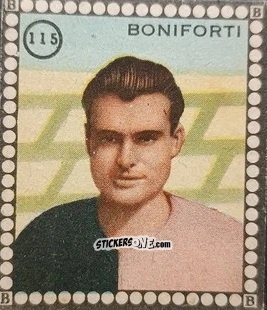 Sticker Boniforti - Albo per le figurine sportivo Stadio 1948-1949 n. 115 - B.E.A. / S.A.B.A.