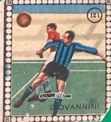 Cromo Giovannini - Albo per le figurine sportivo Stadio 1948-1949 n. 121 - B.E.A. / S.A.B.A.