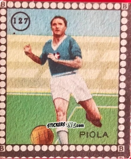 Figurina Piola - Albo per le figurine sportivo Stadio 1948-1949 n. 127 - B.E.A. / S.A.B.A.