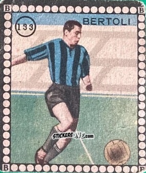 Cromo Bertoli - Albo per le figurine sportivo Stadio 1948-1949 n. 133 - B.E.A. / S.A.B.A.