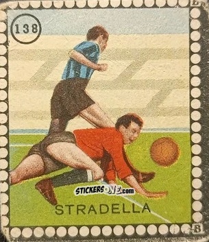 Figurina Stradella - Albo per le figurine sportivo Stadio 1948-1949 n. 138 - B.E.A. / S.A.B.A.
