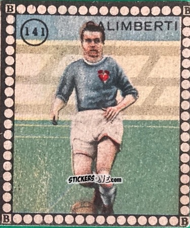 Figurina Galimberti - Albo per le figurine sportivo Stadio 1948-1949 n. 141 - B.E.A. / S.A.B.A.