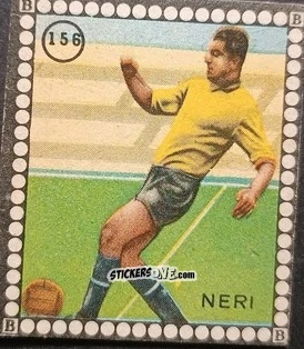 Sticker Neri - Albo per le figurine sportivo Stadio 1948-1949 n. 156 - B.E.A. / S.A.B.A.