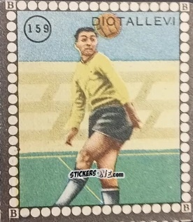 Sticker Diotallevi - Albo per le figurine sportivo Stadio 1948-1949 n. 159 - B.E.A. / S.A.B.A.