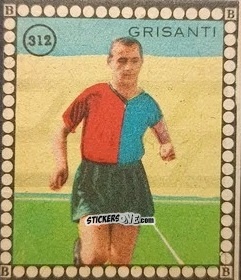 Cromo Grisanti - Albo per le figurine sportivo Stadio 1948-1949 n. 312 - B.E.A. / S.A.B.A.