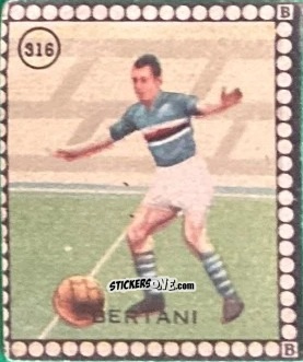 Figurina Bertani - Albo per le figurine sportivo Stadio 1948-1949 n. 316 - B.E.A. / S.A.B.A.