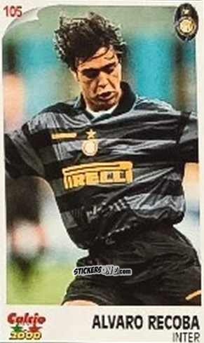 Sticker Alvaro Recoba - Campionato 1997-1998
 n. 105 - Calcio 2000
