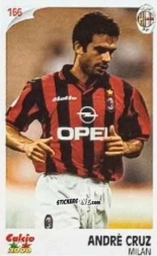 Figurina Andrè Cruz - Campionato 1997-1998
 n. 166 - Calcio 2000
