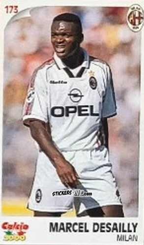 Sticker Marcel Desailly - Campionato 1997-1998
 n. 173 - Calcio 2000
