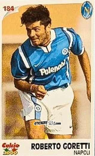 Figurina Roberto Goretti - Campionato 1997-1998
 n. 184 - Calcio 2000
