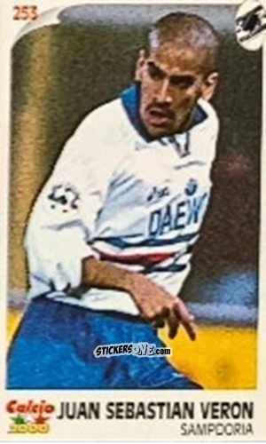 Figurina Juan Sebastian Veron - Campionato 1997-1998
 n. 253 - Calcio 2000
