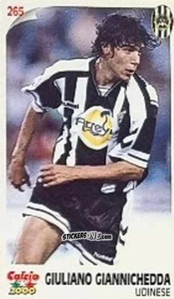 Sticker Giuliano Giannichedda
