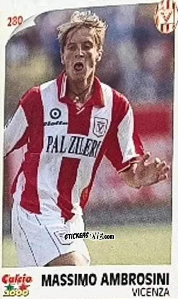 Figurina Massimo Ambrosini - Campionato 1997-1998
 n. 280 - Calcio 2000
