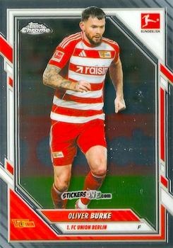 Sticker Oliver Burke - Chrome Bundesliga 2025-2026
 n. 9 - Topps