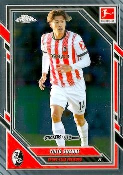 Figurina Yuito Suzuki - Chrome Bundesliga 2025-2026
 n. 32 - Topps