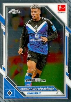 Figurina Ransford-Yeboah Königsdörffer - Chrome Bundesliga 2025-2026
 n. 39 - Topps