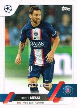 Cromo Lionel Messi - UEFA Champions League 2022-2023 Japan Edition
 n. 1 - Topps