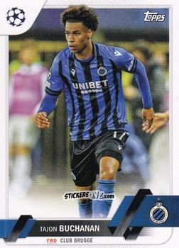 Sticker Tajon Buchanan - UEFA Champions League 2022-2023 Japan Edition
 n. 44 - Topps