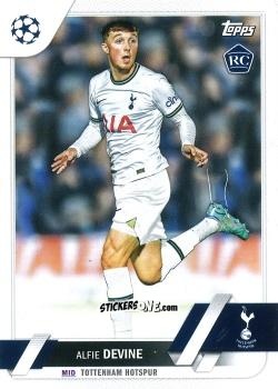Sticker Alfie Devine - UEFA Champions League 2022-2023 Japan Edition
 n. 129 - Topps