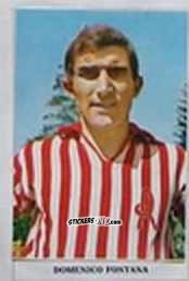 Sticker Domenico Fontana - Caccia ai campioni 1966-67 n. 104 - Fidass