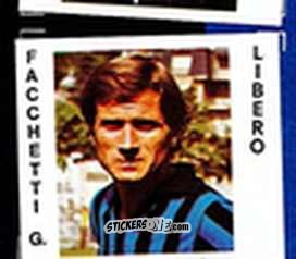 Figurina Facchetti - Calciatori 1977-78
 n. 112 - TuttoCalcio
