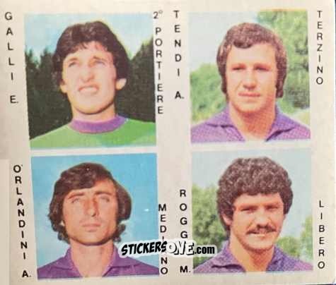 Figurina Giovanni Galli / Tendi / Orlandini / Roggi - Calciatori 1977-78
 n. 14 - TuttoCalcio