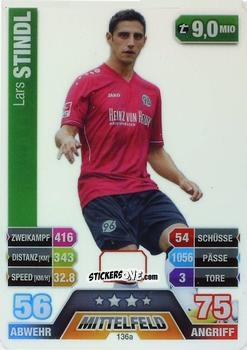 Cromo Lars Stindl - German Fussball Bundesliga 2014-2015. Match Attax n. 136a - Topps