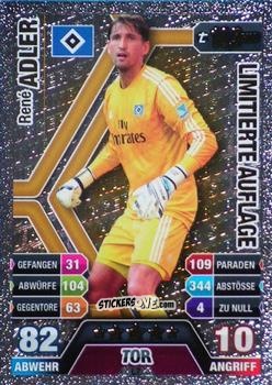 Cromo Rene Adler - German Fussball Bundesliga 2014-2015. Match Attax n. L7 - Topps