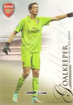 Sticker Wojciech Szczesny - UNIQUE Arsenal 2015
 n. 3 - Futera