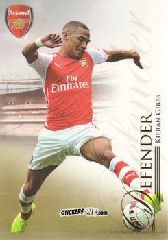Cromo Kieran Gibbs - UNIQUE Arsenal 2015
 n. 8 - Futera